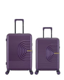 Lot de 2 Valises Rigides Taille Moyenne et Cabine CELIA