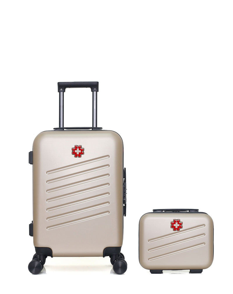 SWISS KOPPER - LOT DE 2 - Valises cabine et vanity ZURICH