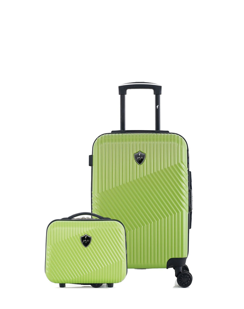 Lot de 2 - Valise cabine et vanity PETER