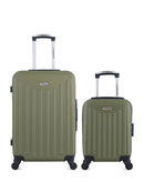 AMERICAN TRAVEL - LOT DE 2 - Valise Week-end et Valise Cabine XXS BROOKLYN