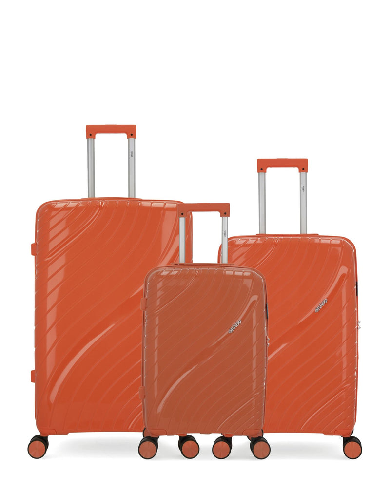 OBAGO - LOT DE 3 - Valises grand format, weekend et cabine LYRA