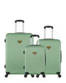LPB LUGGAGE - LOT DE 3 - Valises grand format, weekend et cabine AGATA
