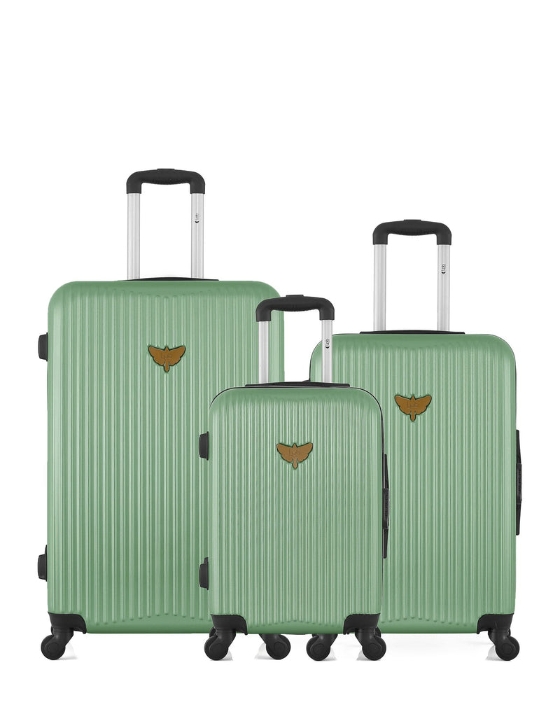 LPB LUGGAGE - LOT DE 3 - Valises grand format, weekend et cabine AGATA