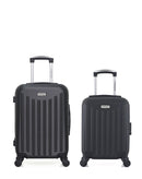 AMERICAN TRAVEL - LOT DE 2 - Valise Cabine et Valise Cabine XXS BROOKLYN
