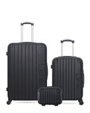 LPB LUGGAGE - Lot de 3 - Valises grand format, cabine et vanity HAMBOURG