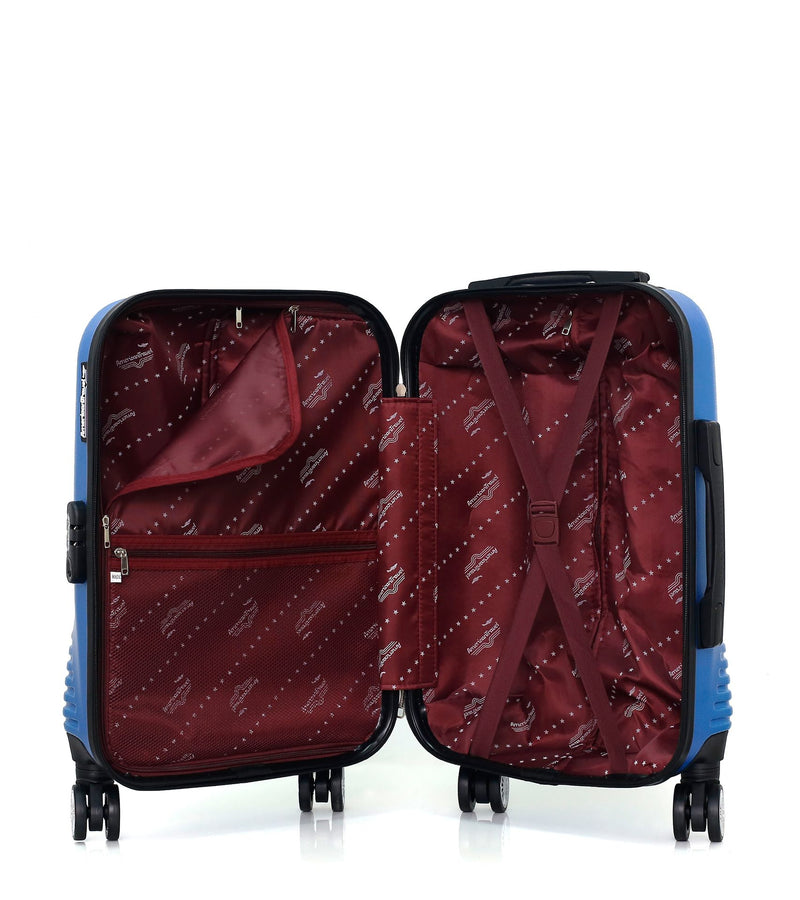 AMERICAN TRAVEL - Valise Cabine DC 55 cm 4 Roues