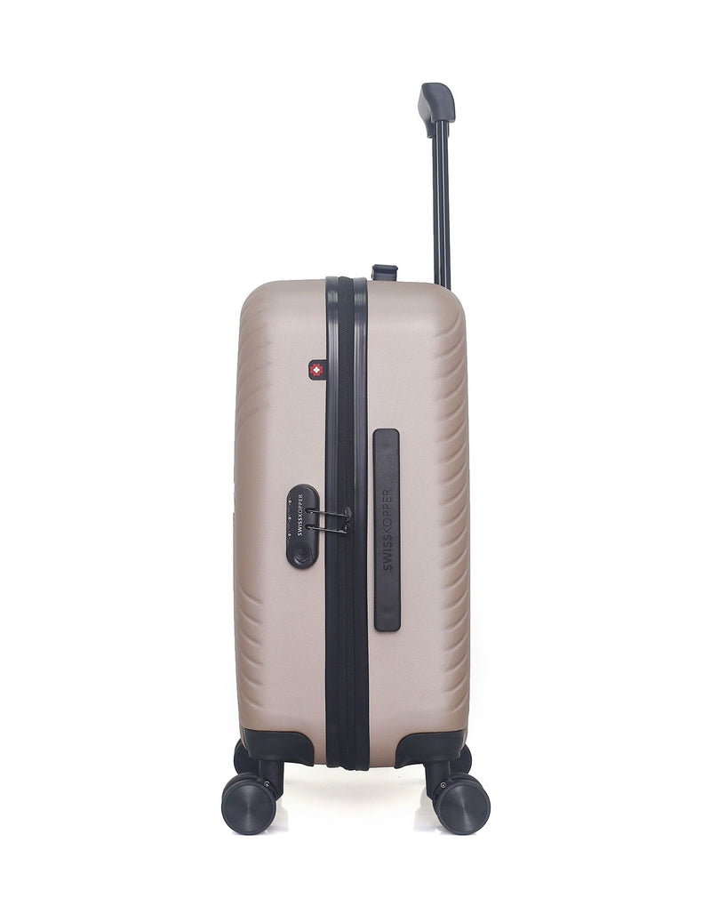 SWISS KOPPER - LOT DE 4 - Valises grand format, cabine, cabine XXS et vanity SPIEZ