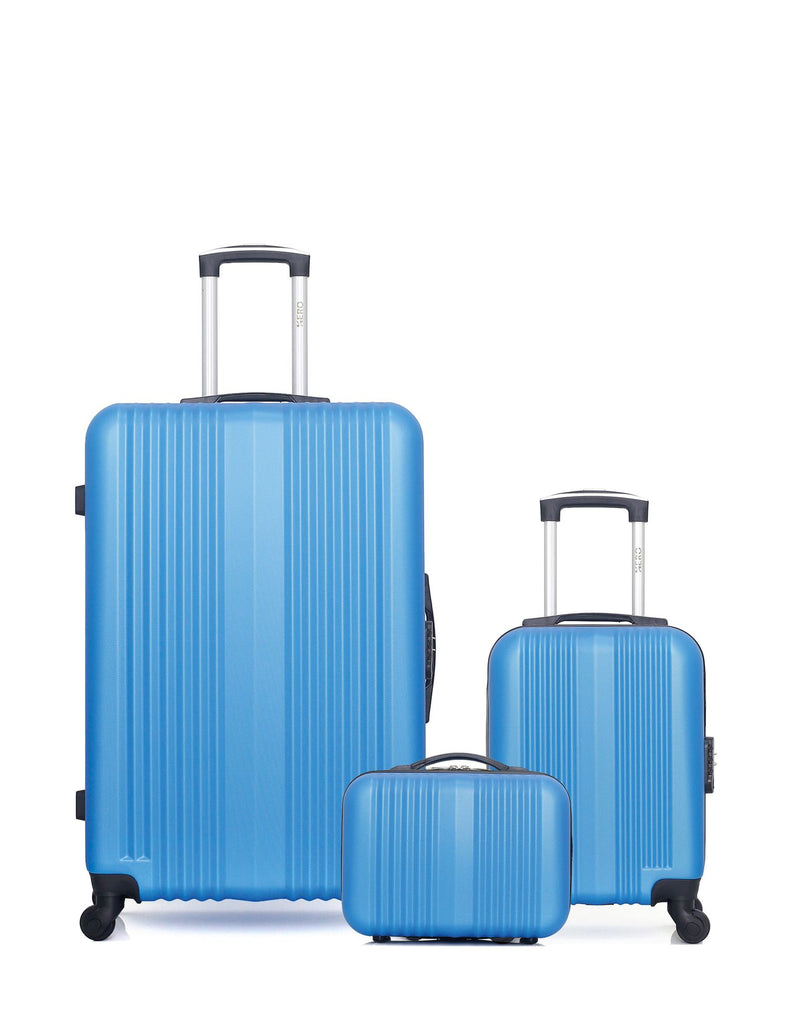 HERO - LOT DE 3 - Valises grand format, cabine XXS et vanity LIPARI