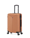 Lot de 2 Valises Rigides Taille Moyenne et Cabine GAITE