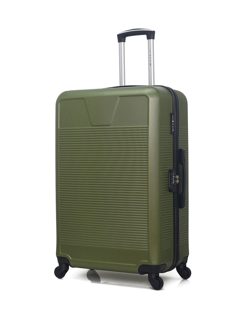 WAVE PARIS - Valise Grand Format SELENGA 75 cm 4 Roues