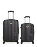 LPB LUGGAGE - Lot de 2 - Valises weekend et cabine MARIANNE