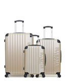 BLUESTAR - LOT DE 3 - Valises grand format, weekend et cabine BUCAREST