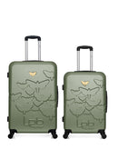 LPB LUGGAGE - LOT DE 2 - Valises grand format et weekend AELYS