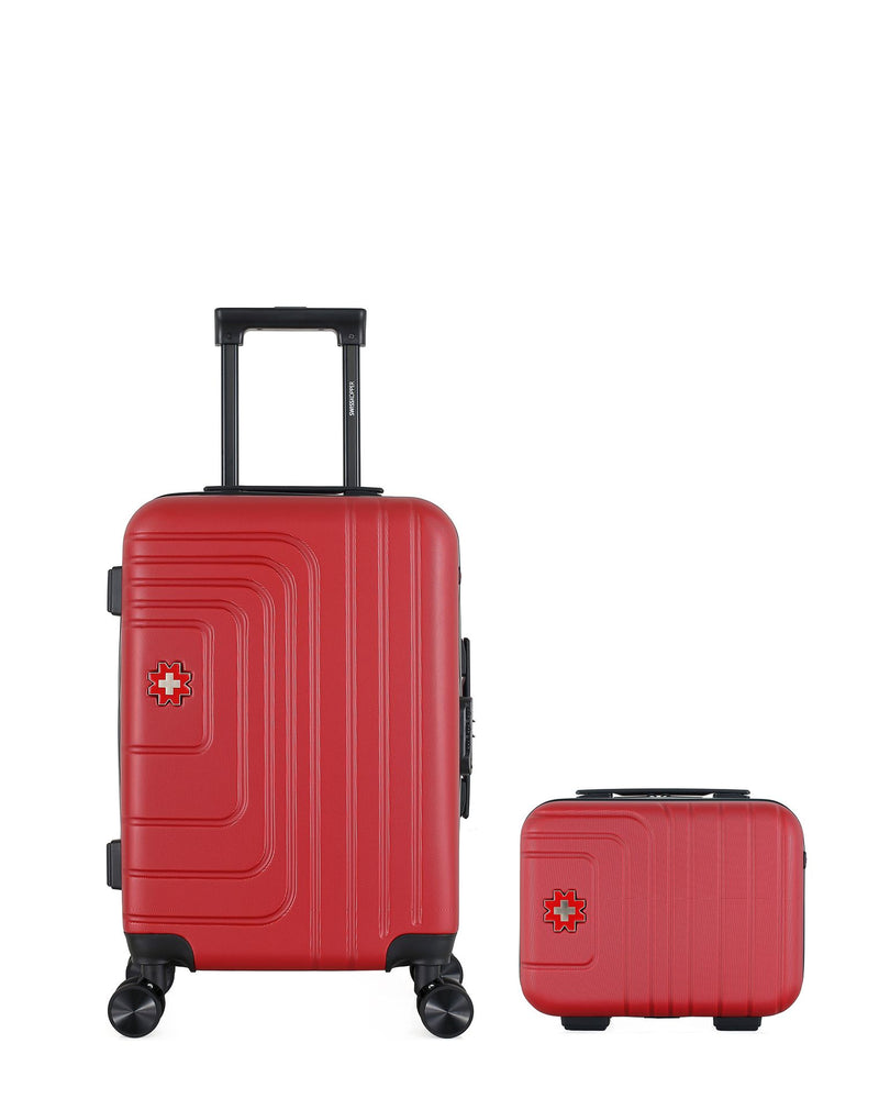 SWISS KOPPER - LOT DE 2 - Valises cabine et vanity RUTI