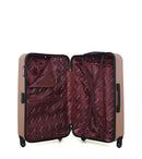AMERICAN TRAVEL - LOT DE 4 - Valises grand format, weekend, cabine et cabine XXS SPRINGFIELD