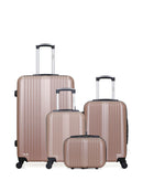 HERO - LOT DE 4 - Valises grand format, cabine, cabine XXS et vanity LIPARI