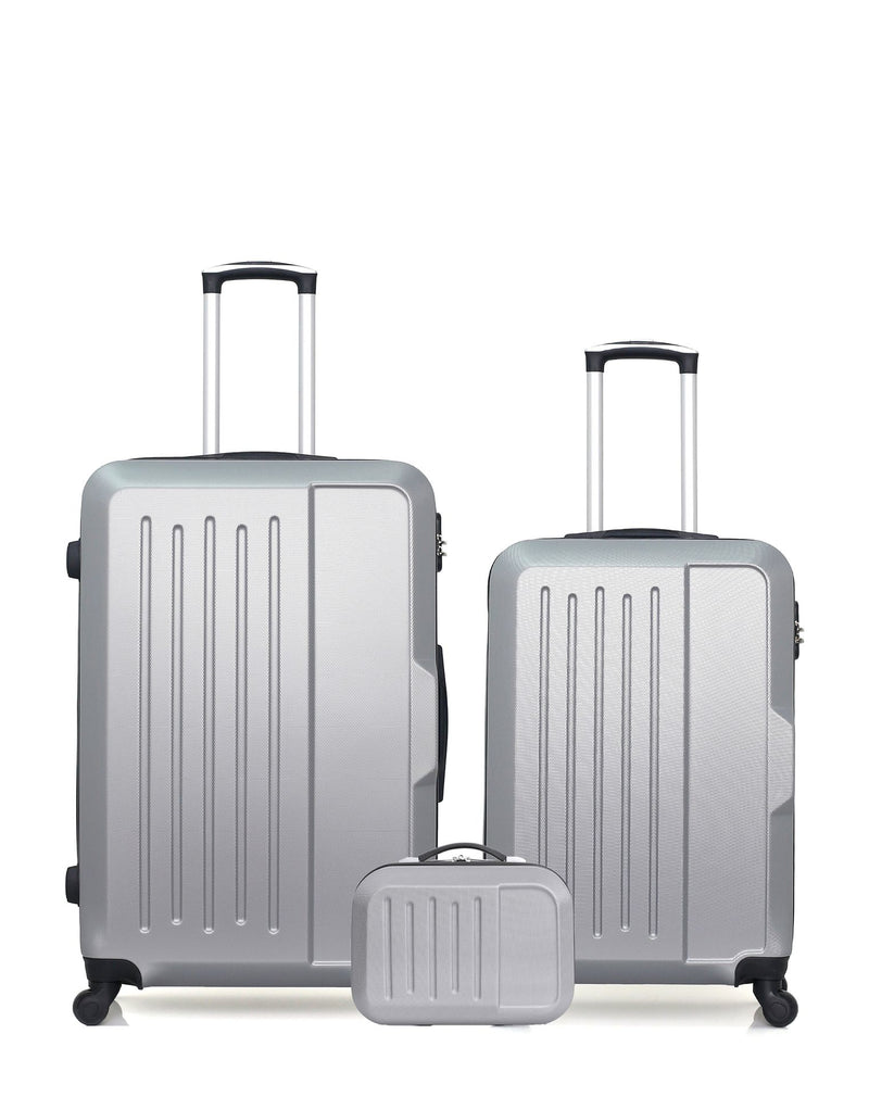 HERO - LOT DE 3 - Valises grand format, weekend et vanity VESUVIO