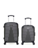 BLUESTAR - LOT DE 2 - Valises cabine et cabine XXS OTTAWA
