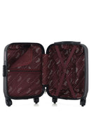 AMERICAN TRAVEL - Lot de 3 - Valises grand format, weekend et cabine XXS QUEENS