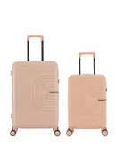 Lot de 2 Valises Rigides Taille Moyenne et Cabine XS CELIA
