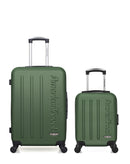 AMERICAN TRAVEL - LOT DE 2 - Valises weekend et cabine XXS BRONX