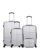 HERO - LOT DE 4 - Valises grand format, weekend, cabine et vanity CORONADO