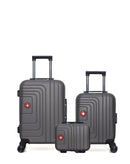 SWISS KOPPER - LOT DE 3 - Valise Cabine, Valise Cabine XXS et Vanity RUTI