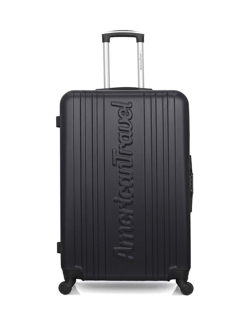 AMERICAN TRAVEL - LOT DE 4 - Valises grand format, weekend, cabine et cabine XXS SPRINGFIELD