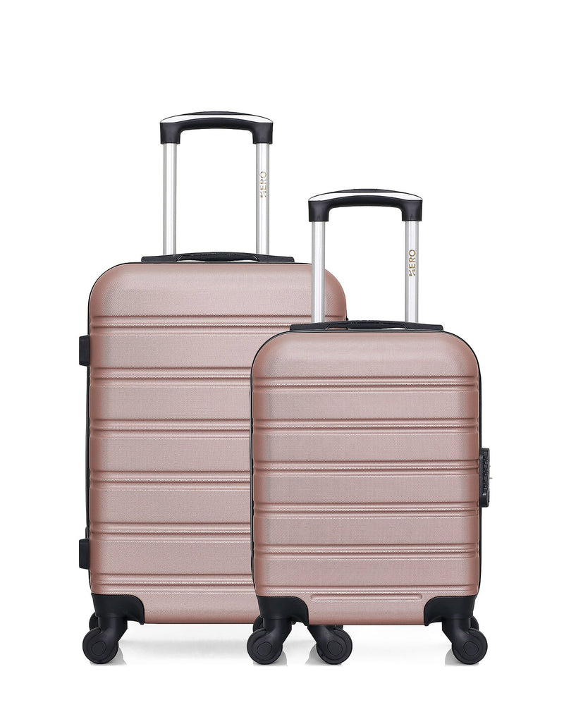 HERO -  Lot de 2 - Valise grand format et valise cabine XXS RENOSO