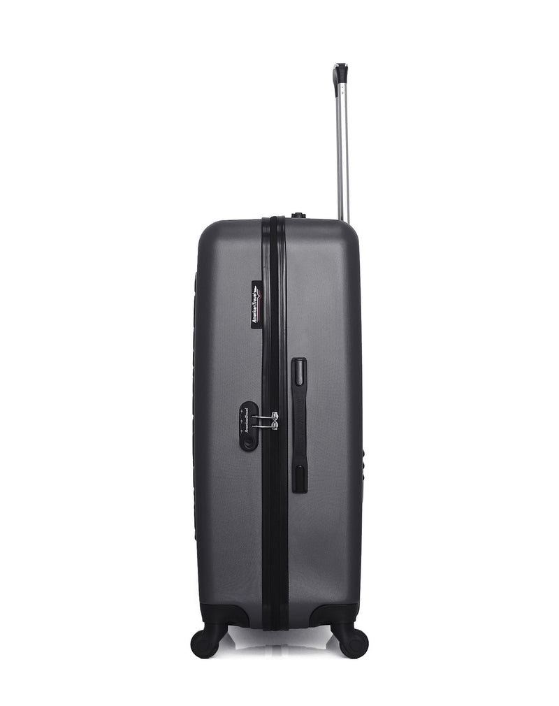 AMERICAN TRAVEL - Set de 4 Valises BRONX-M 75 cm 4 Roues
