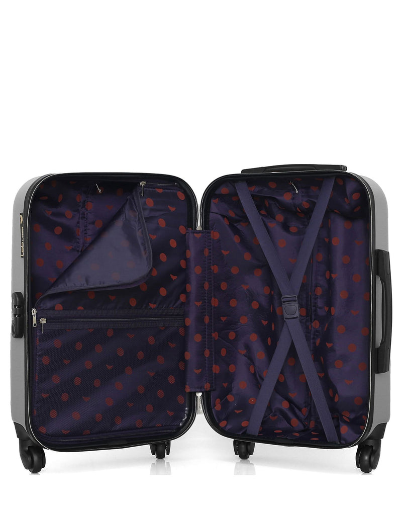 LPB - Valise Cabine ABS NAÏS 4 Roues 55 cm