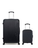 AMERICAN TRAVEL - LOT DE 2 - Valises grand format et cabine XXS BUDAPEST