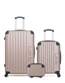 LPB LUGGAGE - Lot de 3 - Valises grand format, cabine et vanity HAMBOURG