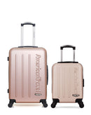 AMERICAN TRAVEL - LOT DE 2 - Valises weekend et cabine XXS BRONX