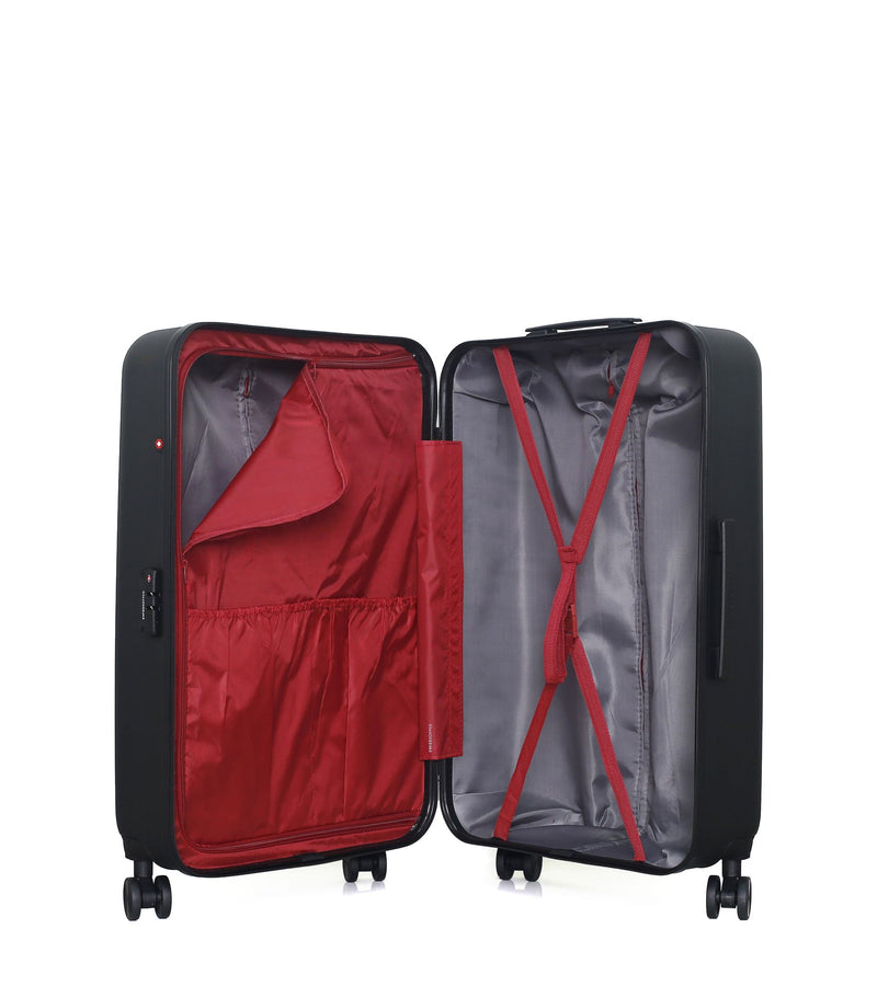 SWISS KOPPER  -  Lot de 4  -  Valise grand format, valise weekend, valise cabine, valise cabine XXS RUTI