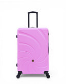 Lot de 2 Valises Rigides Grand Format et Taille Moyenne SERENA