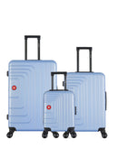 SWISS KOPPER - LOT DE 3 - Valise Grand Format, Valise Week-end et Valise Cabine XXS RUTI