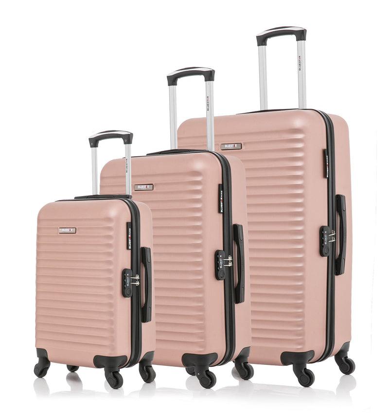 BLUESTAR - Set de 3 Valises BRAZILIA 75 cm 4 Roues