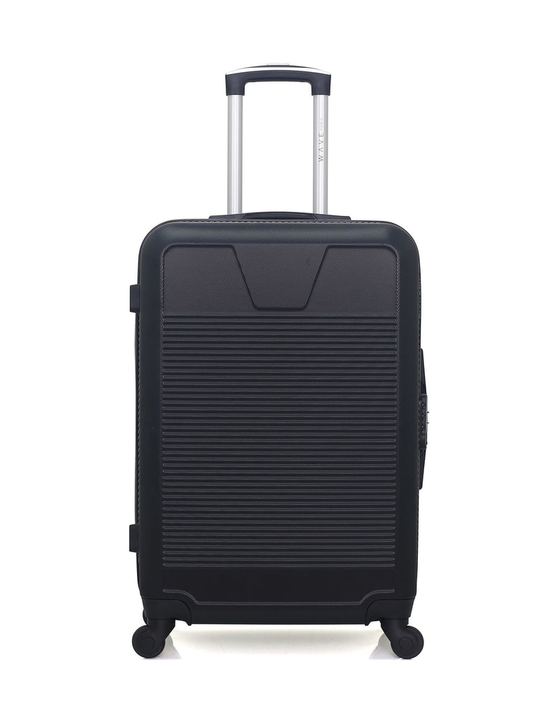 WAVE PARIS - Valise Weekend SELENGA 65 cm 4 Roues