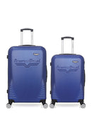 AMERICAN TRAVEL - Lot de 2 - Valises grand format et weekend DC