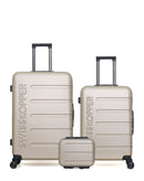 SWISS KOPPER - LOT DE 3 - Valises grand format, weekend et vanity AIGLE