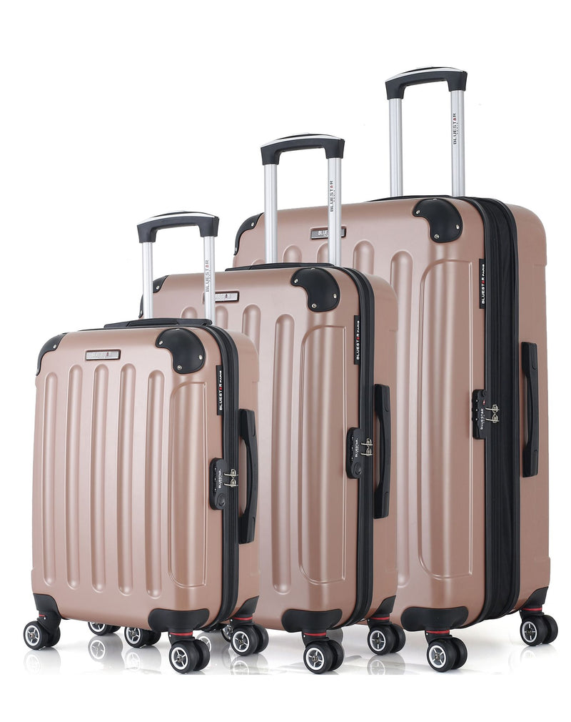 BLUESTAR - SET DE 3 ABS TUNIS B 4 ROUES