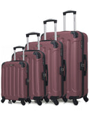 BLUESTAR - Set de 4 Valises MADRID-M
