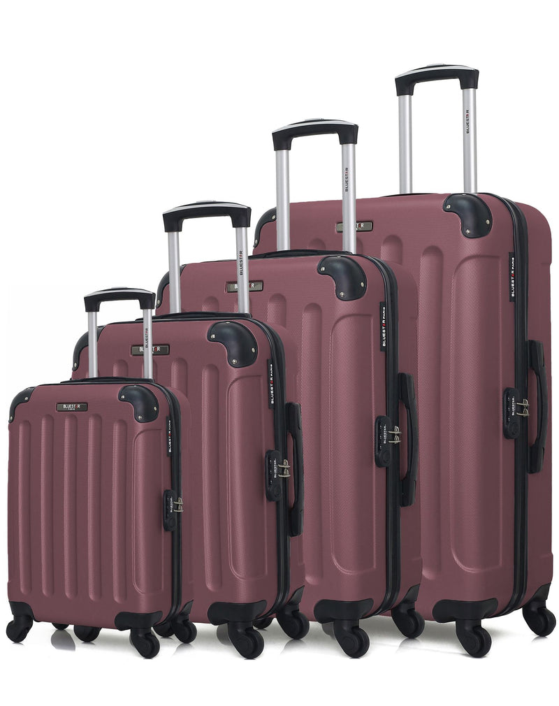 BLUESTAR - Set de 4 Valises MADRID-M 75 cm 4 Roues