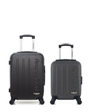 AMERICAN TRAVEL - LOT DE 2 - Valises cabine et cabine XXS BRONX