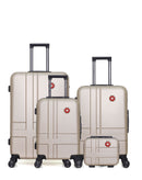 SWISS KOPPER - LOT DE 4 - Valise Grand Format, Valise Week-end, Valise Cabine et Vanity USTER