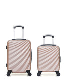 WAVE PARIS - LOT DE 2 - Valises cabine et cabine XXS DANUBE