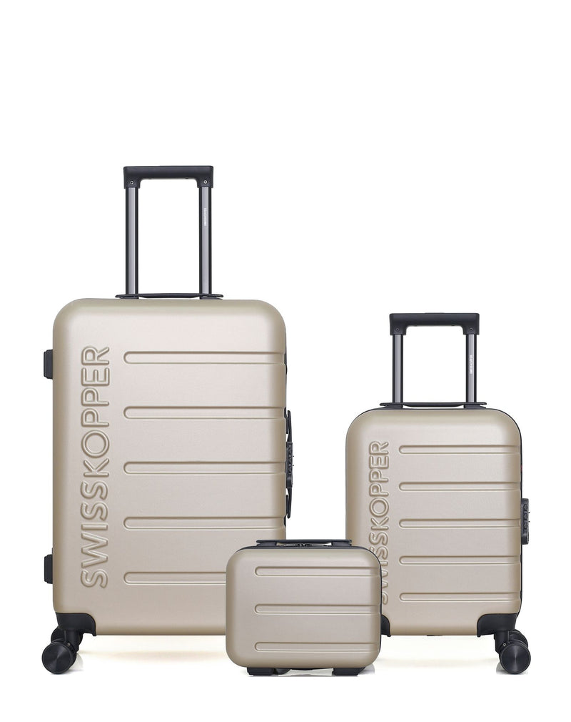 SWISS KOPPER - LOT DE 3 - Valises weekend, cabine XXS et vanity AIGLE