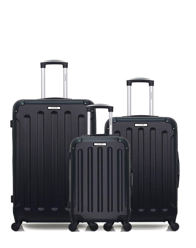 BLUESTAR - LOT DE 3 - Valises grand format, weekend et cabine MADRID
