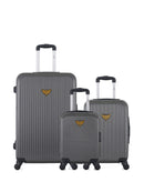 LPB LUGGAGE - LOT DE 3 - Valises grand format, cabine et cabine XXS AGATA